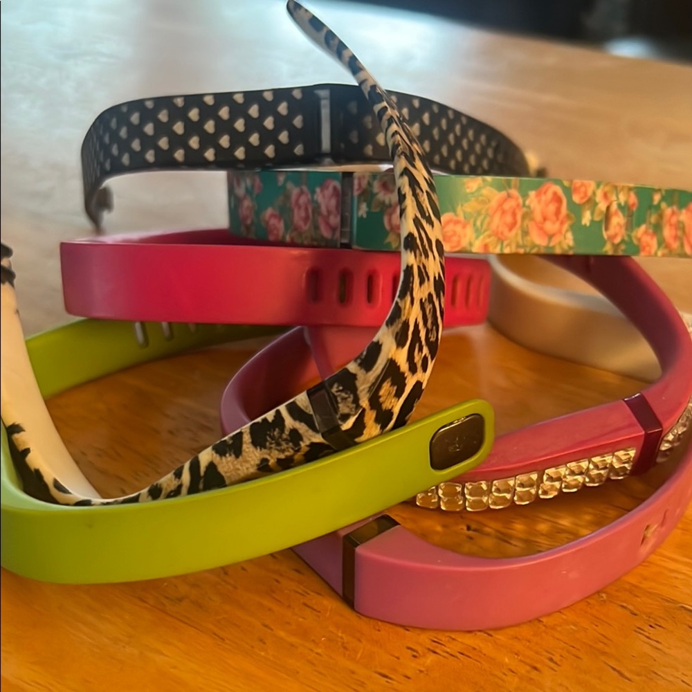 Fitbit Flex activity tracker wristbands 8 of them!